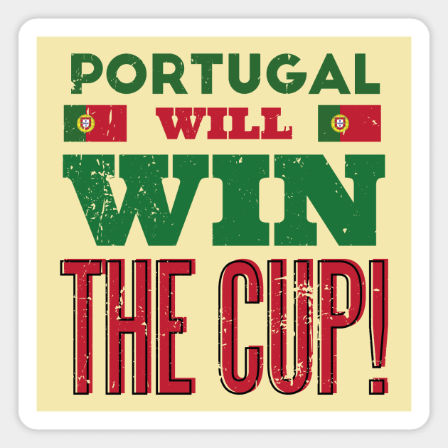 Portugal Will Win the Cup Magnet by SLAG_Creative